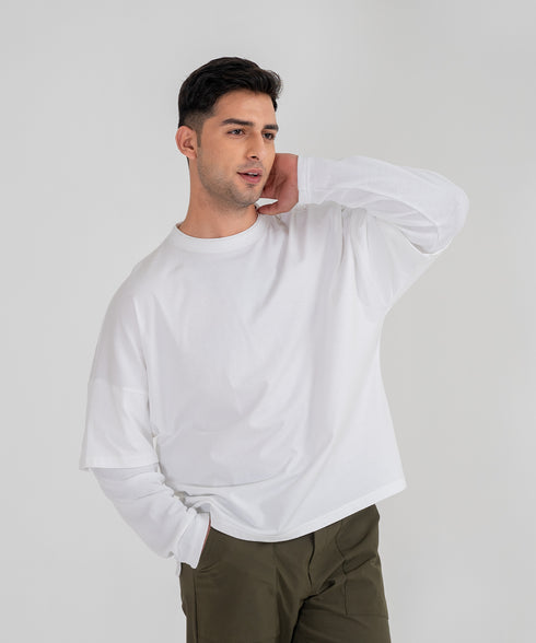 Men's Double Sleeve Tee